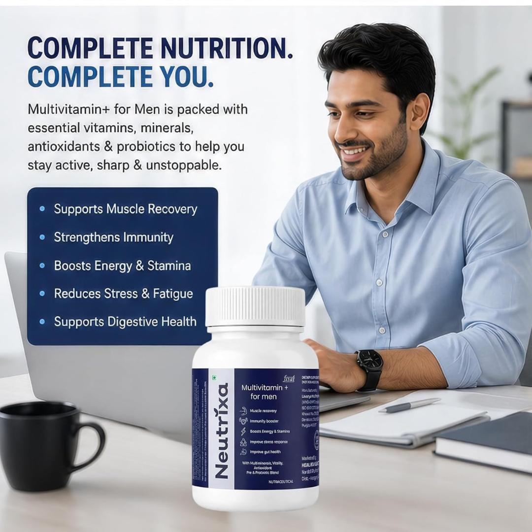 Neutrixa Multivitamin+ for Men | 30 Tablets - Image 3