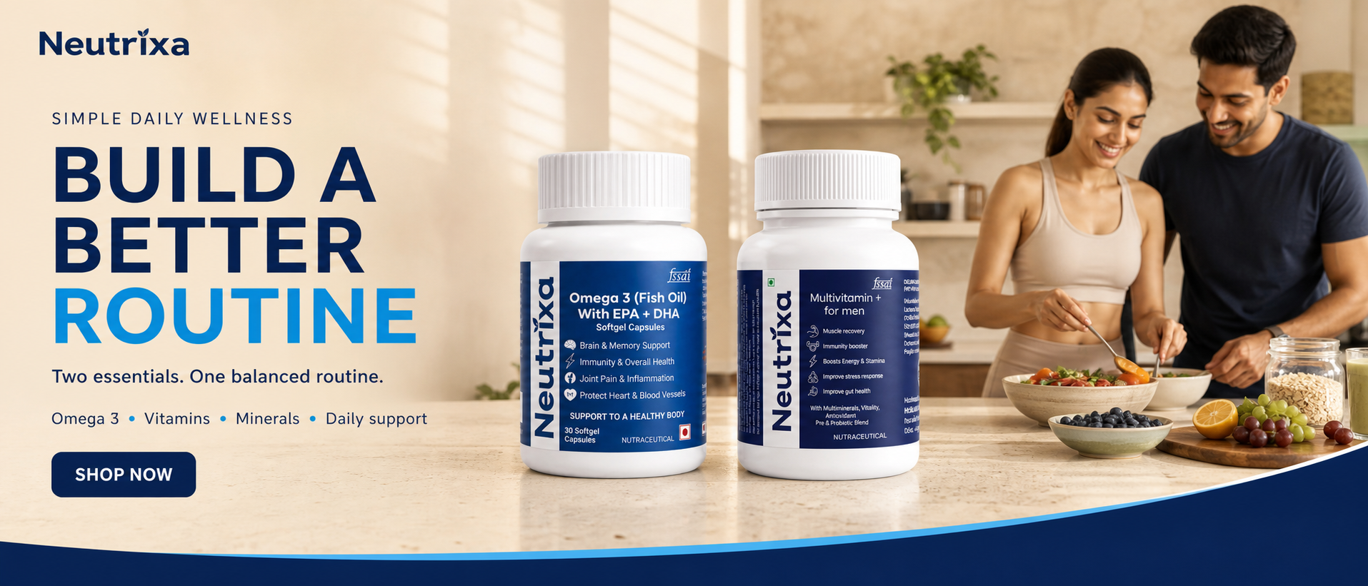 Neutrixa daily routine products